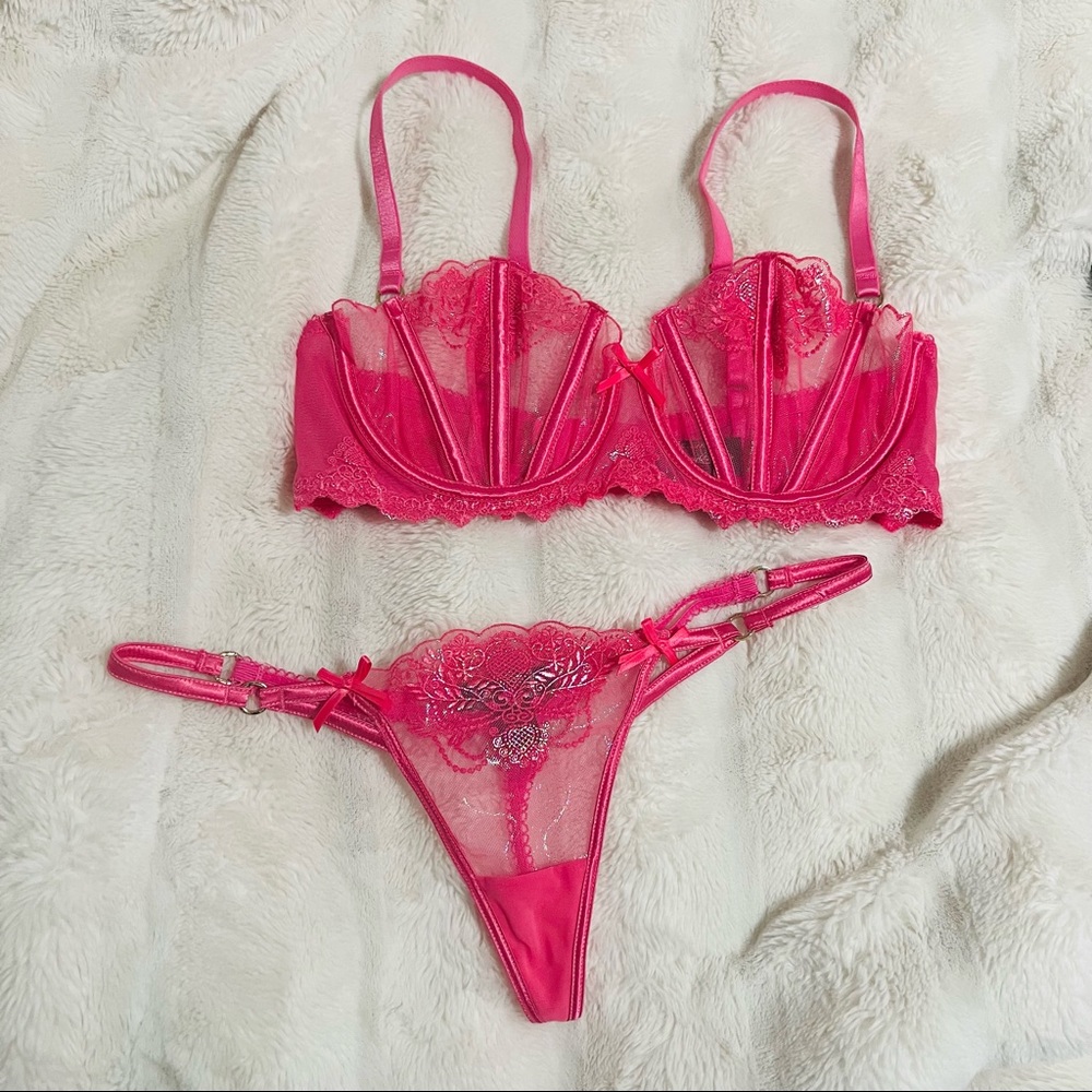 Honey Birdette Bra & Panty Set